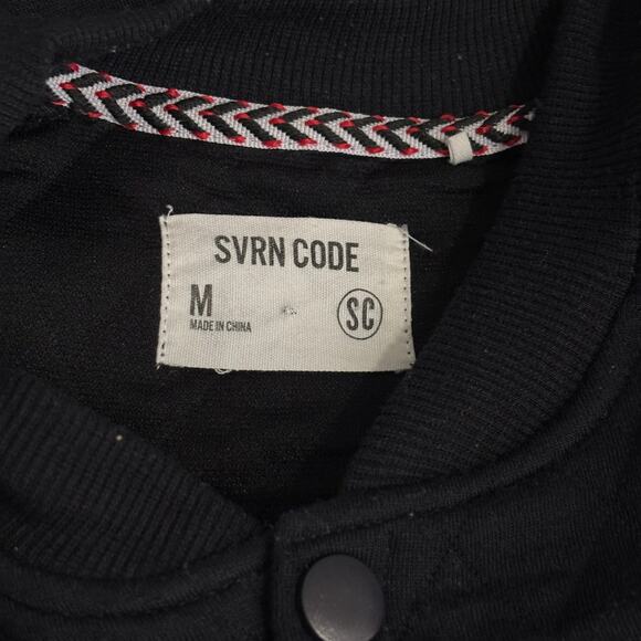 Sovereign Code Jacket Mens Medium Navy Princeton Quilted Bomber Varsity Jersey** - Picture 8 of 10